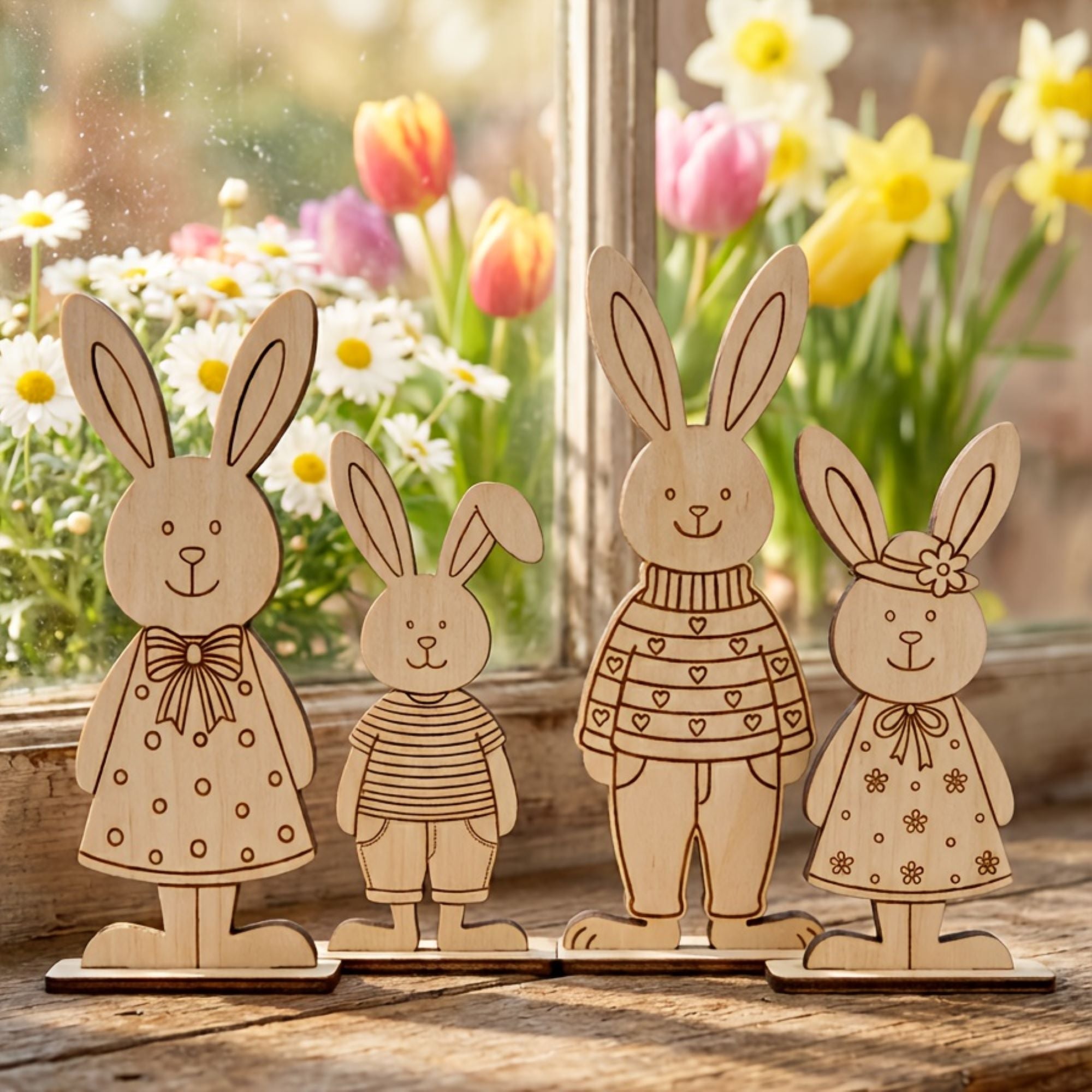 Easter table centerpiece decor