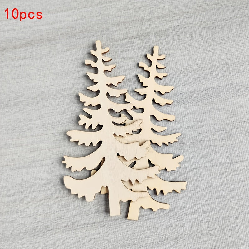 Wooden decorations for home and holiday