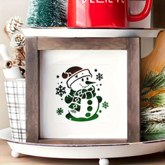 snowman stencil for crafts