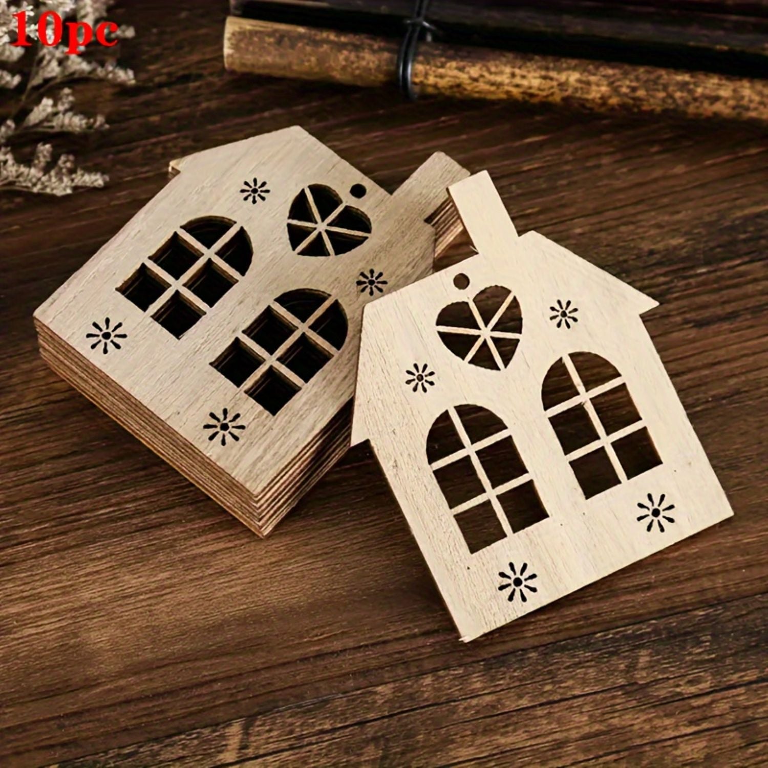 handmade wood ornaments