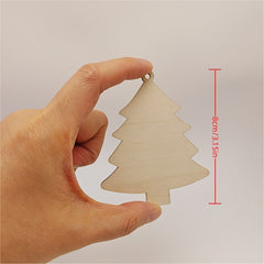 Hollow Out Tree Ornaments