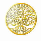 tree of life golden wall decor for home