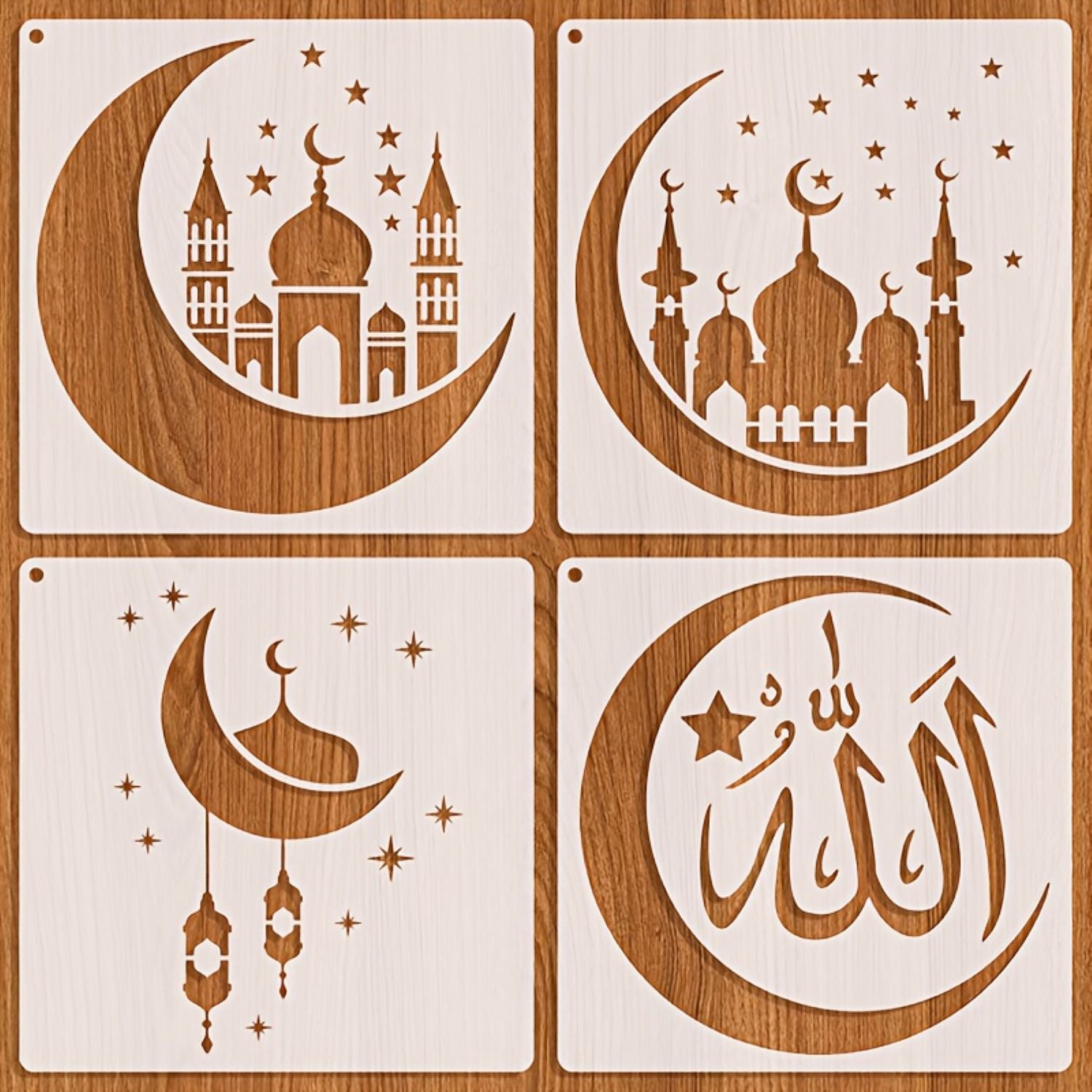 islamic art stencils for ramadan decor