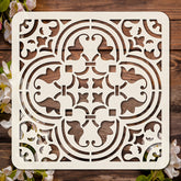 mandala painting stencil for diwali rangoli decoration