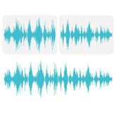 sound wave stencil