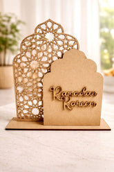 ramadan table decor mosque theme