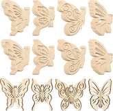 diy wooden butterfly base
