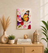 3D Textured Butterfly Wall Art for Living Room