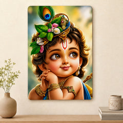 Bal Krishna wall decor for home