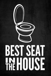 funny bathroom wall decor