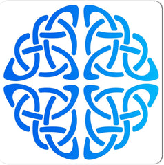 celtic triquetra stencil for painting
