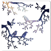 tree bird stencil for painting