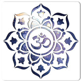 chakra mandala stencil for painting