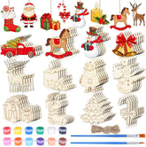 snowman wooden cutouts for diy crafts
