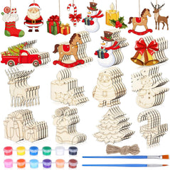 snowman wooden cutouts for diy crafts