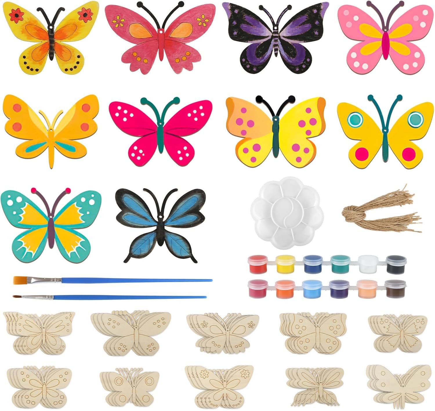 butterfly wood cutouts