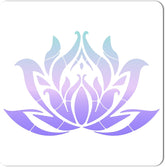 lotus mandala stencil for painting