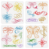 calligraphy stencil