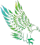 eagle stencil diy