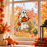 Halloween ghost pumpkin wall hanging decor