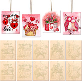 diy heart wood craft base