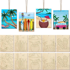 diy beach wood craft base