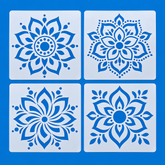 diwali rangoli stencil for floor decoration