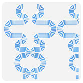 wave pattern stencil