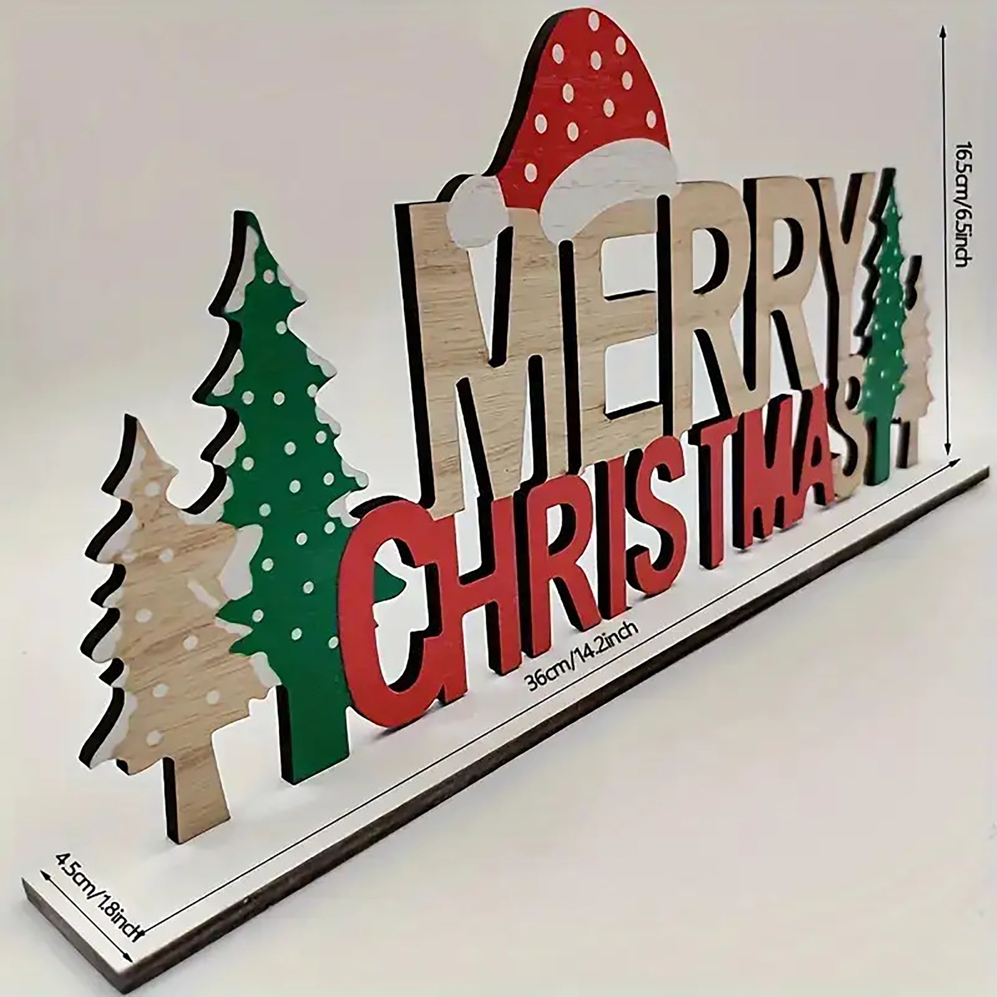 christmas wooden sign