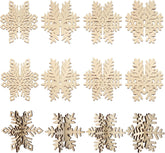 diy wooden snowflake base