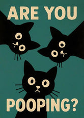 funny cat wall decor
