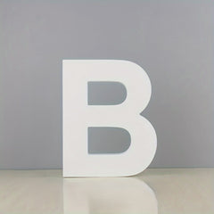 Standing Letter PVC Block for DIY Art & Craft Projects, Pack of 1, Alphabet & Symbol Display Base – Cliths