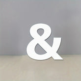 Standing Letter PVC Block for DIY Art & Craft Projects, Pack of 1, Alphabet & Symbol Display Base – Cliths