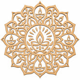 wooden rangoli design for diwali decoration