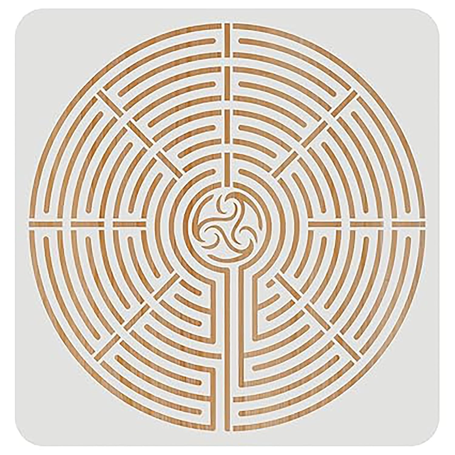 maze stencil