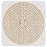 maze stencil