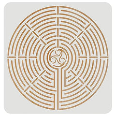 maze stencil