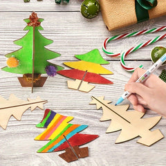 DIY Christmas tree cutouts