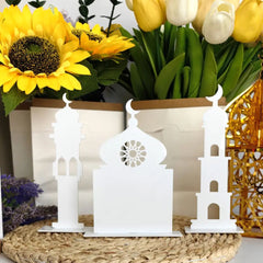 Islamic wooden table ornaments