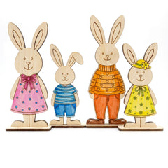 Easter rabbit tabletop ornament