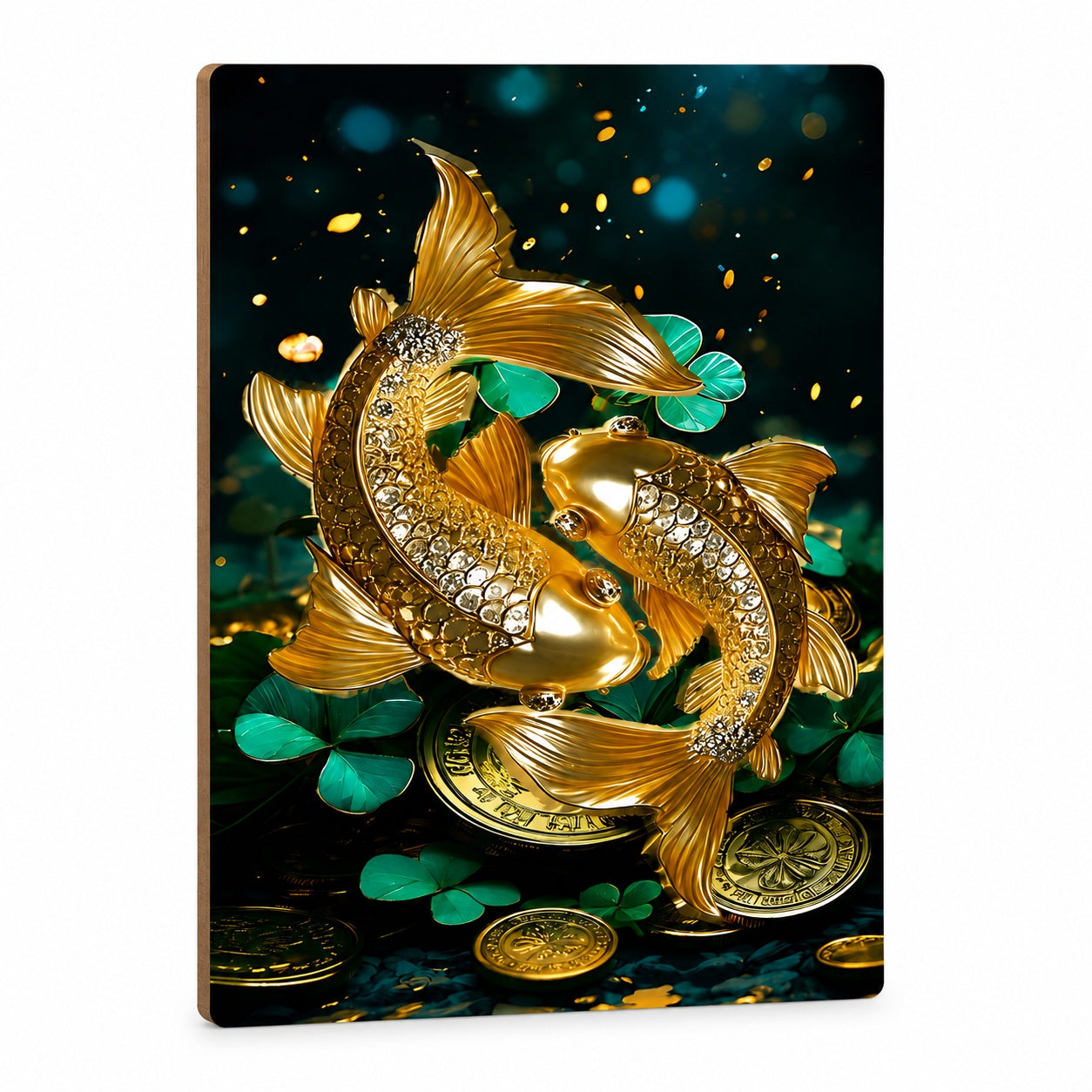 koi fish wall decor for living room