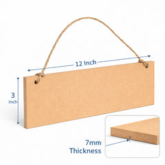 rectangular mdf hanging board for painting