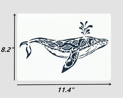 wildlife painting stencil