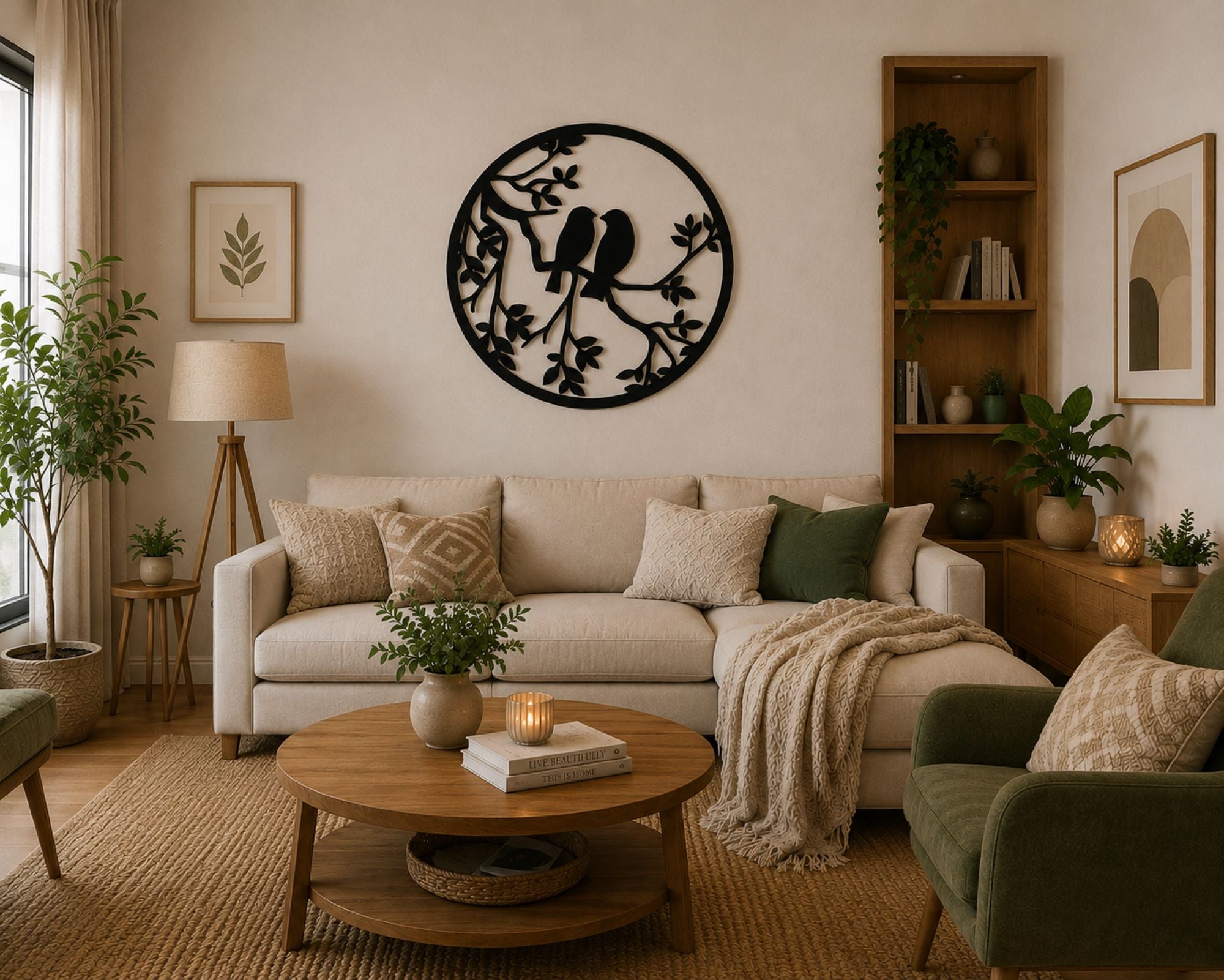 Round Wall Hanging Decor