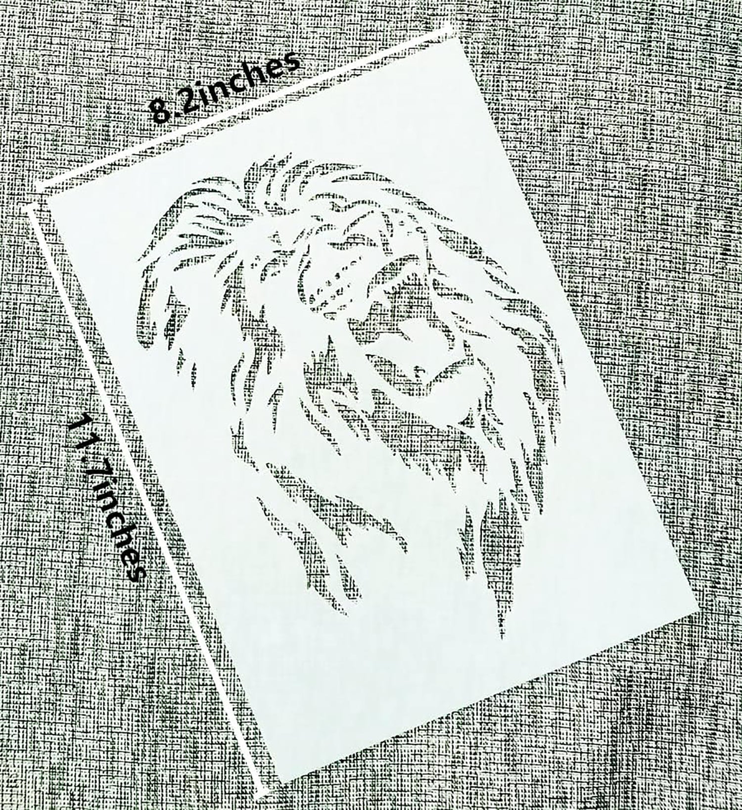 animal painting stencil