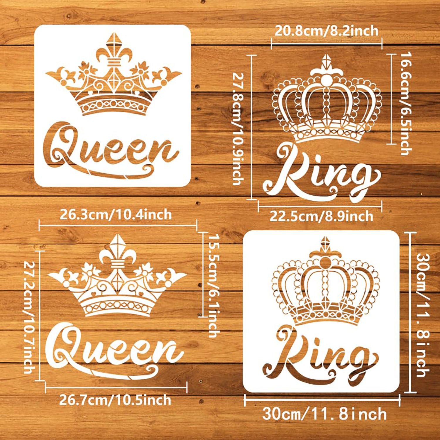 king queen stencil