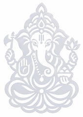 lord ganesha stencil for wall painting