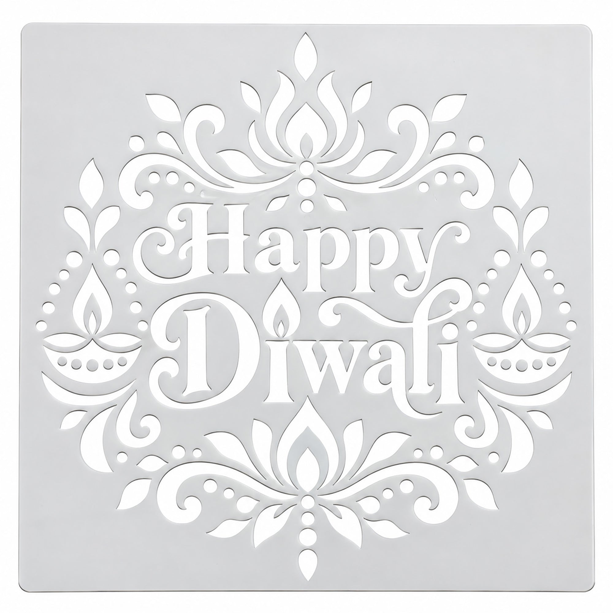 diwali painting stencil reusable