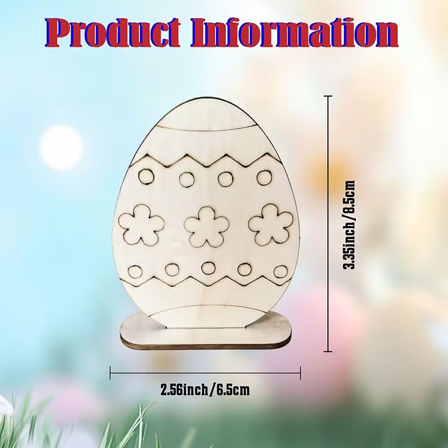 unfinished wood egg cutouts