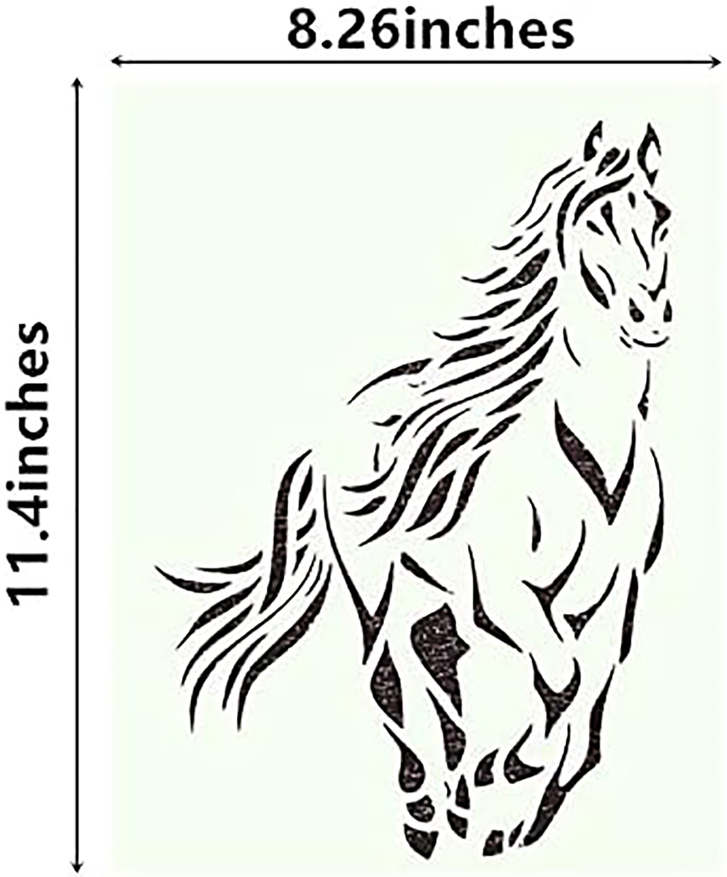 animal painting stencil